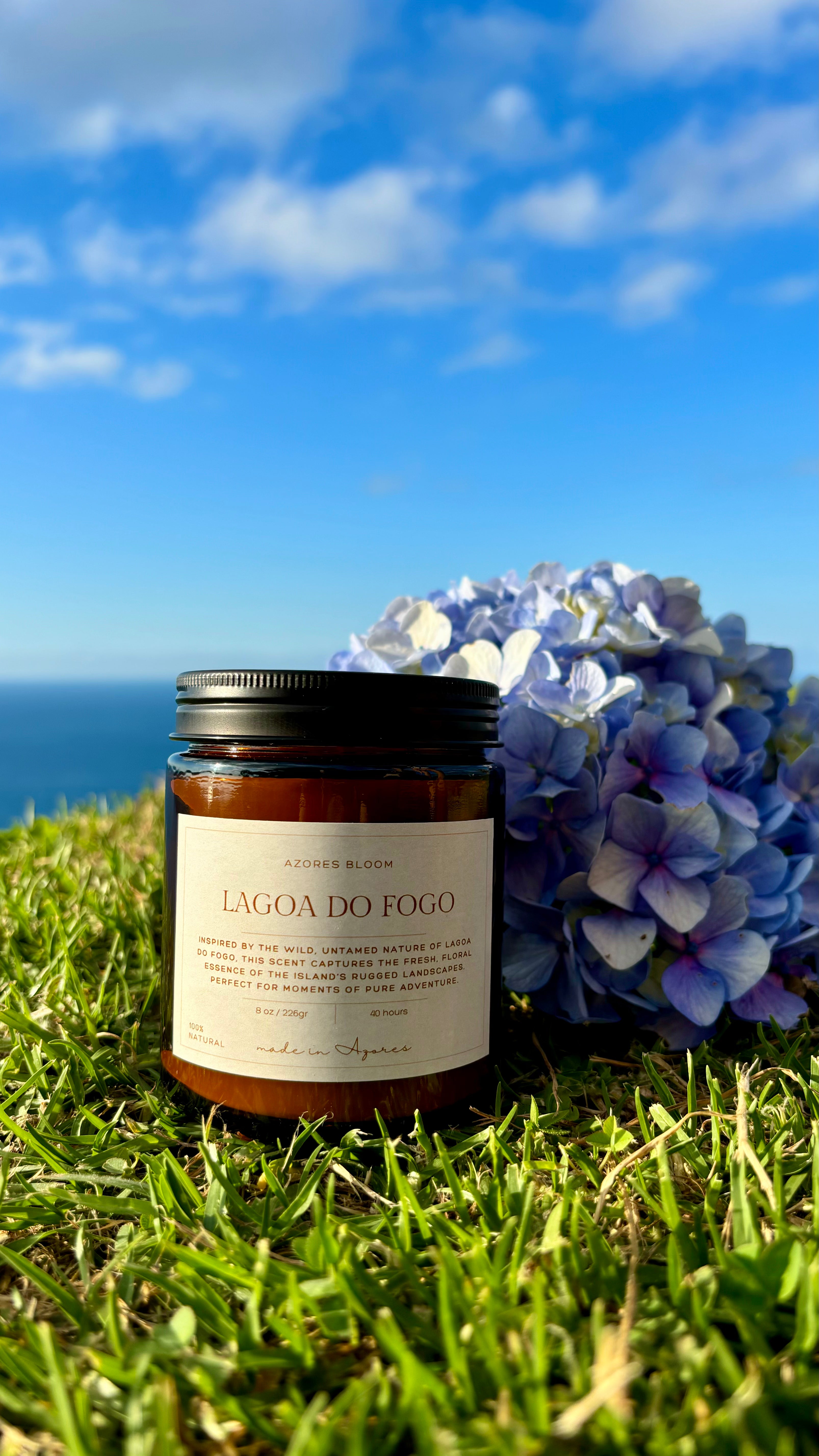Lagoa Do Fogo - Wild Bloom Essence Azores Candle